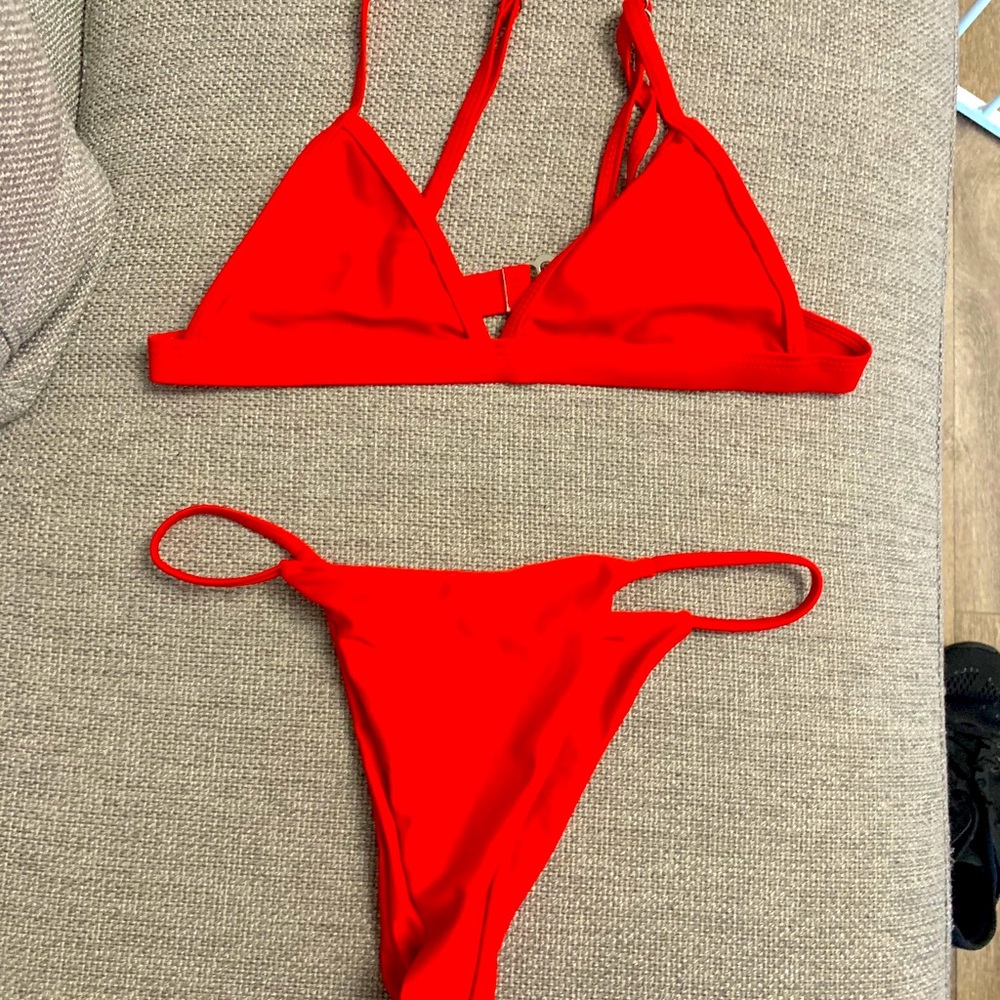 Red bikini